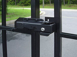 Foto van Beveiliging en bescherming 12v electric gate opener lock for swing linear actuators horizontal mount
