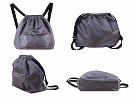 Foto van Tassen swimming waterproof wet and dry separation cord backpack women s casual drawstring beach bag