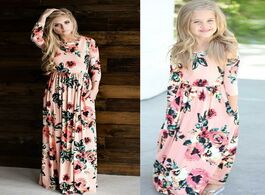 Foto van Baby peuter benodigdheden floral dress mommy and me clothes family look mother daughter dresses mom 