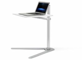 Foto van Computer movable up 8t aluminum 7 20 inch laptop floor stand height adjustable bedside lapdesk sofa 