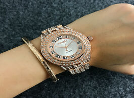 Foto van Horloge 2019 new full crystal contena watch luxury montre femme fashion ladies women rhinestones wat