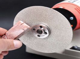 Foto van Gereedschap bengu 4 100mm 80 2000 diamond coated flat lap wheel lapidary polishing grinding disc