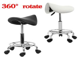 Foto van Meubels hydraulic rolling swivel saddle salon stool tattoo massage facial spa height adjustable hair