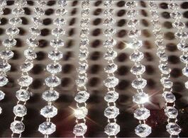 Foto van Lampen verlichting 33ft garland hanging safty acrylic crystal glass strand bead curtain diamond chai
