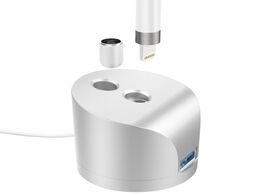 Foto van Elektronica moko charging stand compatible for apple pencil dock portable aluminium holder station w