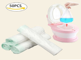 Foto van Baby peuter benodigdheden 5 rolls universal potty training toilet seat bin bags travel potties liner
