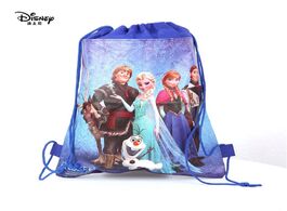 Foto van Tassen disney cartoon drawstring bags children frozen mickey bag storage girl boy birthday gift pock
