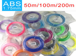 Foto van Computer smaffox 3d pen filament 20colors abs 1.75mm plastic handles for printer material each color