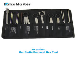 Foto van Auto motor accessoires 20 pieces kits professional automotive interior audio stereo car cd player ra