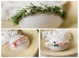Foto van Baby peuter benodigdheden newborn headbands girl flower princess hand made headwear photo shooting a