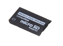 Foto van Computer jetting support memory card adapter micro sd to stick for psp 1mb 128gb pro duo