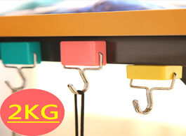 Foto van Huis inrichting 3pcs set magnetic hook strong mini heavy duty hanger key holder durable for home kit
