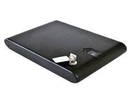 Foto van Beveiliging en bescherming fingerprint safe gun box solid steel security key valuables jewelry prota