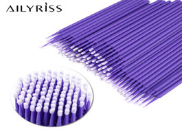 Foto van Schoonheid gezondheid disposable micro brush 100 200pcs eyelashes extension individual lash removing