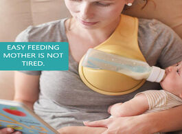 Foto van Baby peuter benodigdheden convenient milk bottle folder feeder hands free rotate feeding bracket for