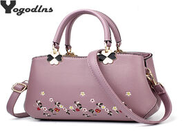 Foto van Tassen women small embroidery flower handbag fashion brand crossbody bags sac a main femme de marque