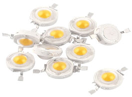 Foto van Lampen verlichting 10 pieces high power 2 pin 3w warm white led bead emitters 100 110lm for video ca