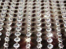 Foto van Lampen verlichting all colors 10 meters garland strand hanging crystal glass bead curtain diamond ch