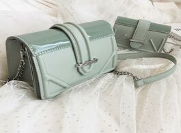 Foto van: Tassen elegant female mini flap square bag 2020 summer new quality leather women s designer handbag 