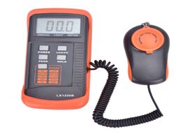 Foto van Gereedschap high accuracy professional digital light meter 0.1 200 000lux lx1330b with data hold and