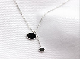 Foto van Sieraden xiyanike new 925 sterling silver simple fashion necklace trendy for women birthday gift jew