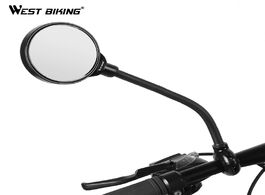 Foto van Sport en spel west biking 1pcs bike mirror handlebar rearview bicycle accessories aluminum alloy mou