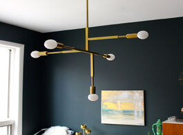 Foto van Lampen verlichting nordic modern gold e27 led pendant lights bedroom dinning room kitchen hanglampen