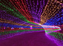 Foto van Lampen verlichting christmas lighting 20 30 50 100m led garland fairy string lights 8 modes luminous