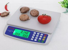 Foto van Huis inrichting 30kg 1g kitchen scale digital food with backlight lcd display rechargeable measuring