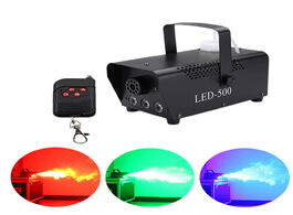 Foto van Lampen verlichting fast shipping disco colorful smoke machine mini led remote fogger ejector dj chri