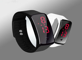 Foto van Horloge 2020 sport watch silicone strap clock led digital women bracelet male relogio feminino boys 