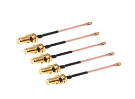 Foto van Elektrisch installatiemateriaal 5cm rg178 extension cable gold plated rf straight sma female jack to