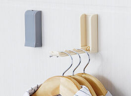 Foto van Huis inrichting storage holders invisibility sucker hanger foldable hanging self adhesive traceless 