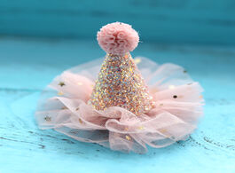 Foto van Baby peuter benodigdheden 1 pc fashion cute girl crown princess hairpin lace pearl shiny star headba