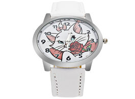Foto van Horloge luxury brand children s watch kitten cartoon boy quartz clock students christmas relogio cas