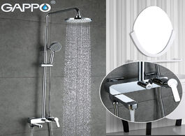 Foto van Woning en bouw gappo shower faucets bath tub mixer bathroom waterfall faucet taps wall mount system