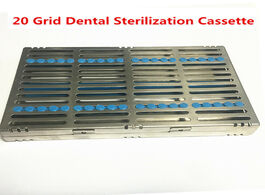 Foto van Schoonheid gezondheid dental sterilization cassette rack tray box for 20 surgical instruments sale!!