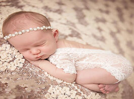 Foto van Baby peuter benodigdheden sparkling pearls head band princess rhinestones girls headbands elastic ha