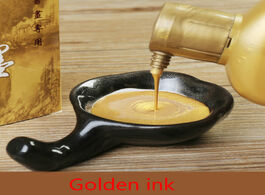 Foto van Huis inrichting golden ink120g 250g gold ink powder sutra book copybook antithetical couplet card th