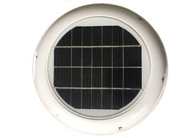 Foto van Huishoudelijke apparaten 2.5w solar ventilator fan automatic ventilation used for bathroom shed home