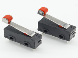 Foto van Elektrisch installatiemateriaal 10 pcs mini micro limit switch roller lever arm spdt snap action lot