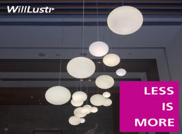 Foto van Lampen verlichting glass globe pendant lamp light hotel office restaurant cafe bedroom dinning room 