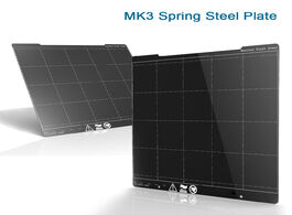 Foto van Computer mk3 i3 spring steel plate 254 241mm printing platform sheet textured pei film power coated 