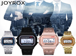 Foto van Horloge joyrox 2020 men watches luxury rose gold watch women business clock multifunction led sports