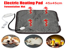 Foto van Huishoudelijke apparaten pet dog cat electric heating pad winter warmer carpet for bed animals blank