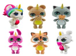 Foto van Speelgoed lanyitoys new 6 cute styles poopsie squishy unicornio slime soft toys squish unicorn 3.5in