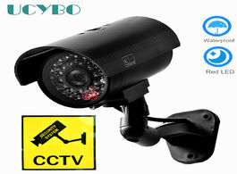 Foto van Beveiliging en bescherming fake dummy camera security cctv outdoor waterproof emulational decoy ir l
