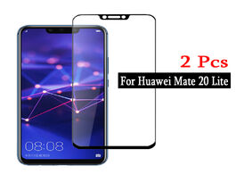 Foto van Telefoon accessoires 2pcs for huawei mate 20 lite tempered glass full cover safety protective mate20