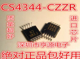 Foto van Elektronica componenten 10pcs lot cs4344 czzr 344c msop 10 in stock