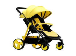 Foto van Baby peuter benodigdheden lightweight folding stroller 2 in 1 can sit lie on the airplane travel sys